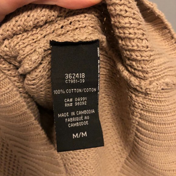 Dalia Light Brown Knit Sweater - Picture 3 of 3